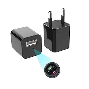 FREDI HD PLUS Hidden Camera USB Charger Type Maximum 32GB SD Support Loop/Motion Triggered Recording Option Ideal for Home/Office Monitoring