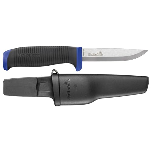 Hultafors Handwerkermesser RFR, Stachl 1.4116, rostfrei, PP-Griff, Santoprenüberzug, Kunststoff-Köcherscheide