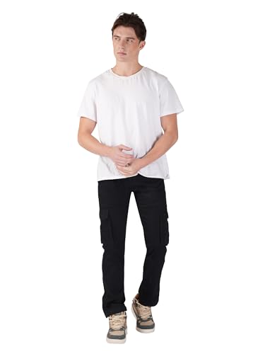 Image of Urban Legends Cargos for Men || Men's Cotton Regular Fit Cargo Joggers with 6 Pockets || Casual Pants || (UL-1R9)