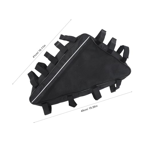 Sacoche triangle vélo pour protéger batterie et ranger vos outils - 6