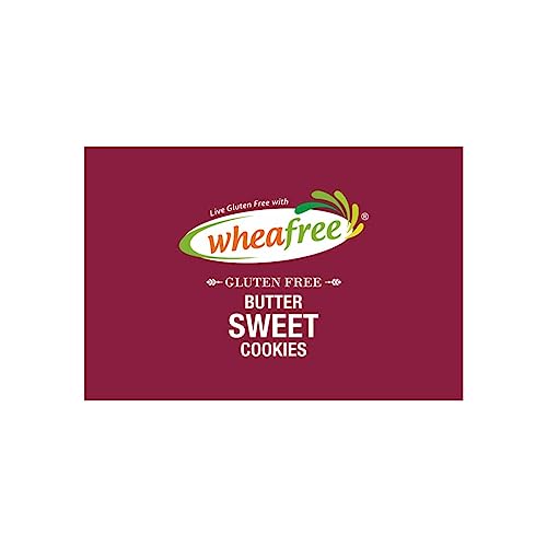 Gluten Free Butter Sweet Cookies - Pack of 2 (200g each) | Soya Free | Egg Free | Soft & Delicious Cookies | Best Tea Time Snacks | 100% Vegetarian and Wholesome Ingredients