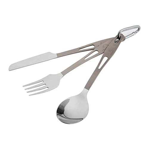 TOAKS Titanium 3-Piece Cutlery Set for Lightweight Outdoor Dining - Image 9