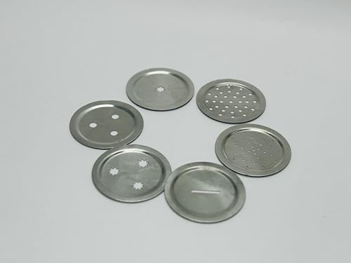 Image of Stainless Steel Kitchen Press /Murukku /Cookies /Noodles /Indian Snacks /Idyapam /Chakli /Namkeen Sev Maker Machine with 6 Different Jalis