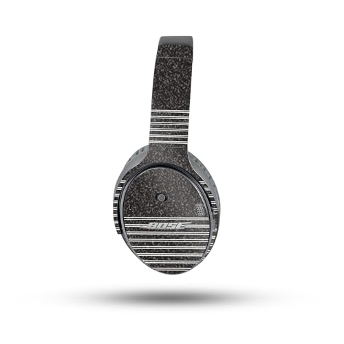 Image of MightySkins Glossy Glitter Skin Compatible with Bose QuietComfort 35 II Headphones - Pinstripe | Protective, Durable High-Gloss Glitter Finish | Easy to Apply, Remove, and Change Styles