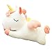 BESPORTBLE Süßes Plüsch Spielzeug Einhorn Wurfkissen Gefüllte Plüsch Spielzeug Weiche Tierpuppe Für Baby Kinder Mädchen Unicorn Geburtstag Party Favors Weiß