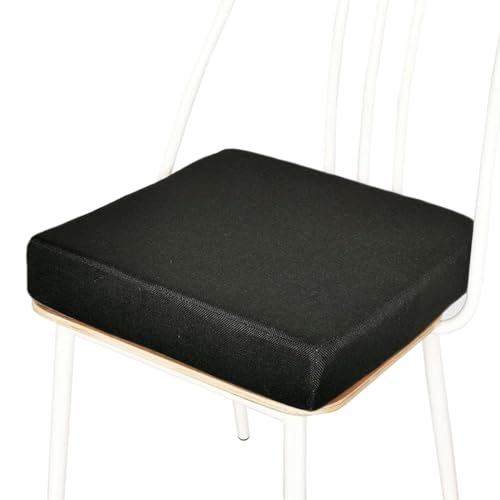 Juego De 2/4 Cojines para Silla Comedor 40x40/50x50/45x45cm Ruedas Extraíble Cojín de Asiento Interior/Exterior/Jardin Cojín para Silla para Cocina, Terraza,Oficina, Patio, Balcón(F23,1pc 50x50x5cm)