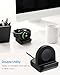 Stand for Samsung Galaxy Watch Ultra 2025 47MM/ 8 Classic 46MM/Watch 8 40/44MM/7 40,44mm/ Ultra/6 40 44mm Non-Slip Silicone Charging Dock,Charger Base Holder with Cable Management Slot,NOT Charger