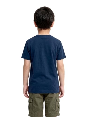 Image of Double F Branded Cotton Bio wash Round Neck Half Sleeve Solid T-Shirt for Boys and Baby