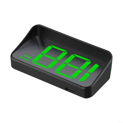 Qualoramall Display Head Up per auto con GPS, display Head Up per veicoli, tachimetro digitale, proiettore per...