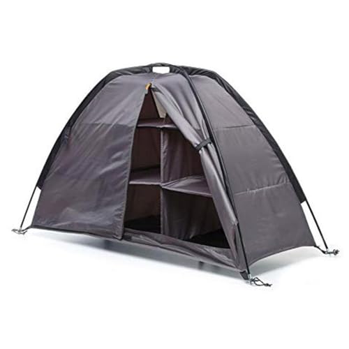 Faltbarer Schuhschrank für den Außenbereich, tragbar, wasserdicht, mit 9 Fächern, ideal für Camping, Reisen und Zelt-Zubehör