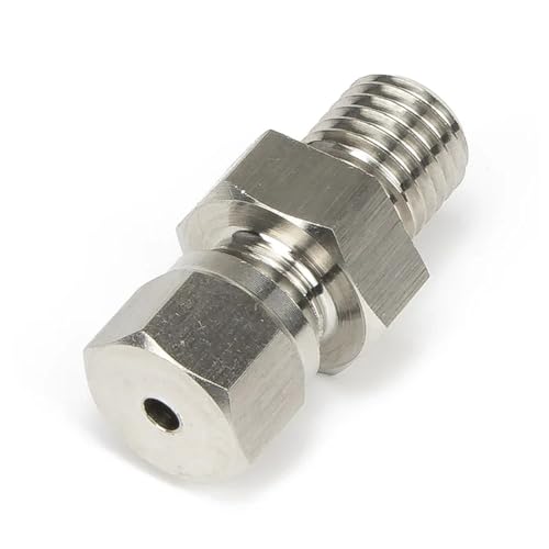 Tuerca de montaje móvil M12*1,5 para termopar con orificio de 3mm 3