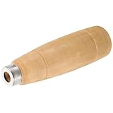 Poignée de remplacement : fabriquée en bois et métal de qualité, bien polie, de structure simple et robuste, cette poignée de cuisine est idéale pour la cuisine