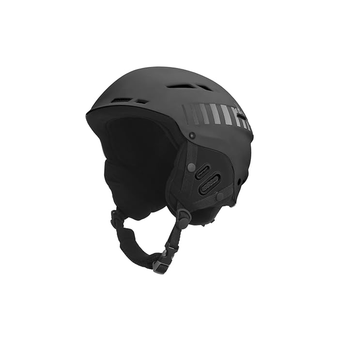 rh+ Casco da sci Unisex Rider Matt Black/Sh Blk Faded to White, XS/M