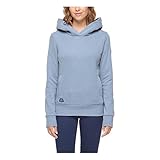 Ragwear EMERINA Damen Frauen Kapuzenpulli,Kapuzenpullover,Hoodie,Pullover mit Kapuze,Regular Fit,Blue (2040),M