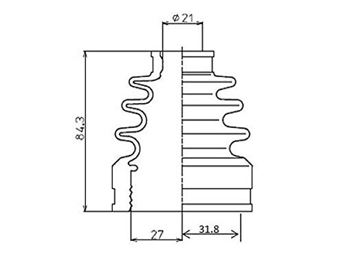 セイケン(Seiken) ドライブシャフトブーツキット 600-00186