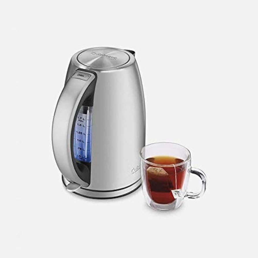 Cuisinart JK-17P1 コードレス 電気ケトル 1.7リットル ステンレススチール Electric Cordless Tea Kettle - Cuisinart