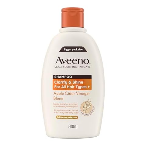 Aveeno Clarify and Shine Shampoo 500ml Cover