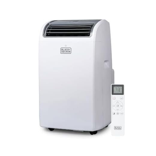 BLACK+DECKER Smart Portable Air Conditioner, 14,000 BTU (10,200 BTU SACC) for Rooms up to 700 Sq. Ft., Smart Portable AC with Follow Me Remote and Window Kit, BPACT14WT, White