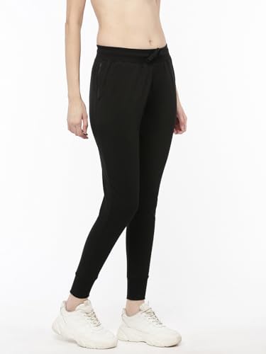 Image of Softline Active Womens Cotton Blend Jogger | Breathable | Stretchable | Sporty Look | Pack of 1