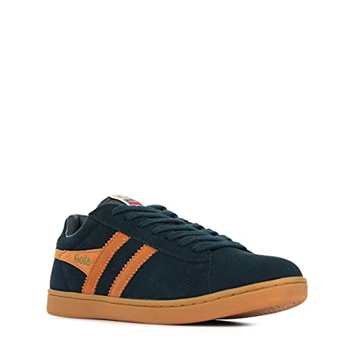 Image of Gola Equipe Suede - Sneakers for Men - Contrasting Wingflash - Heel Return - Durable Cupsole - Low Silhouette
