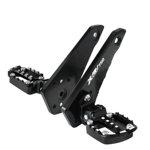 Repose-pieds arrière pliables pour X-ADV 750 (2021-2024), couleur noir et bleu