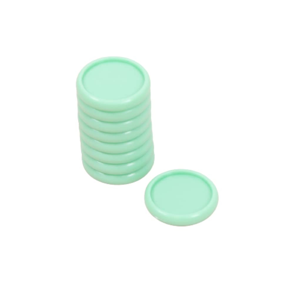 Craftelier - Plastic S Disc Rings for Binding Planners, Notebooks or Albums | Ideal for Scrapbooking and Other Crafts | Pack of 9 pcs. 25 mm Diameter - Colour Turquoise