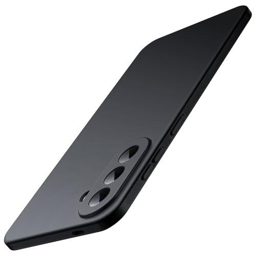 Image of JETech Slim Case for Samsung Galaxy A57, Anti-Slip, Black | Camera Lens Protection, Soft TPU Protective Phone Cover, Shockproof Protection