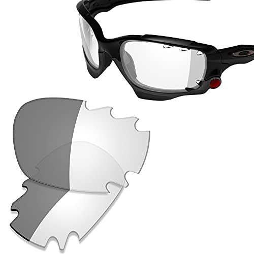 Image of SAUCER Premium Replacement Lenses & Rubber Kits for Oakley Jawbone Vented Racing Jacket (Low Bridge Fit) | UV400 Protection