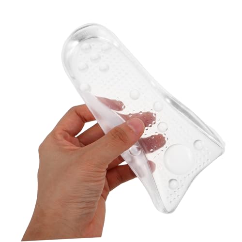 2 pares de plantillas de gel de silicona para zapatos miniatura 4