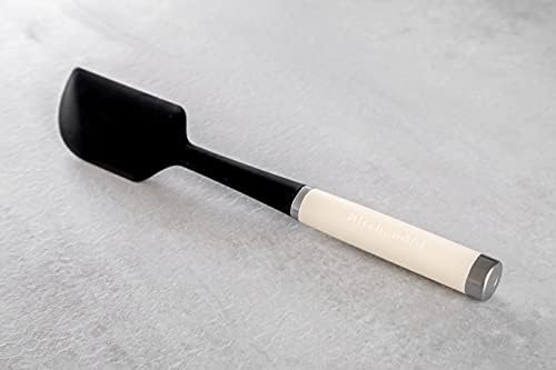 KitchenAid Silicone Spatula, Heat Resistant Flexible Bowl Scraper Silicone Spatula Kitchen Utensils - Almond Cream