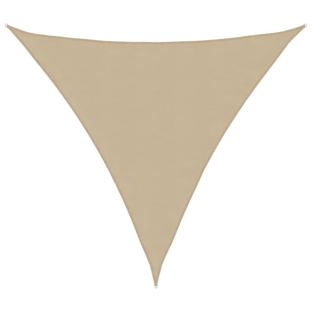 Voile d'ombrage triangulaire haute résistance en tissu Oxford de qualité supérieure