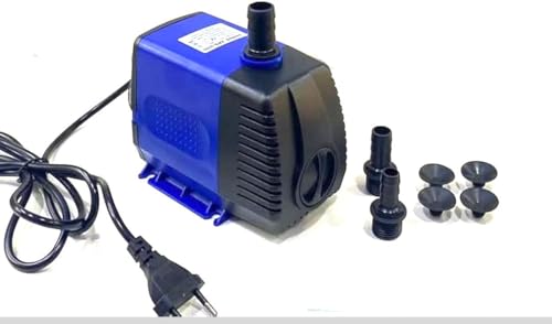 Image of Asian Pumps Submersible Water Pump 60W Ultra Quiet,Head 3Mtr Flow 3000L /Hr, Ac 220V with Flow Control For Fountain /Circulation /Hydrophonic /Aquarium /Pond with Outlet Dia Nozzle 13 /16 /19 mm