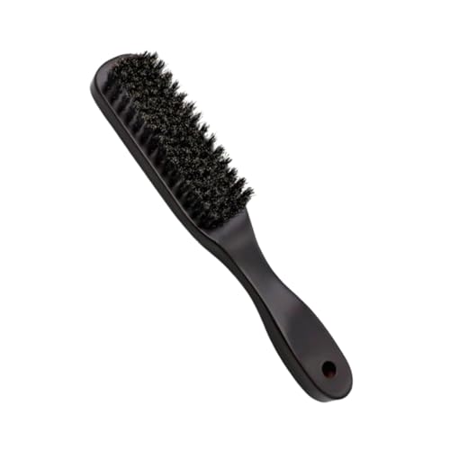 VICASKY Bartbürste mit Holzgriff für Herren Professionelle Bartpflegebürste Kleine Tragbare Bartreinigungsbürste Schonend für Haut Perfektes für Männer mit Bart