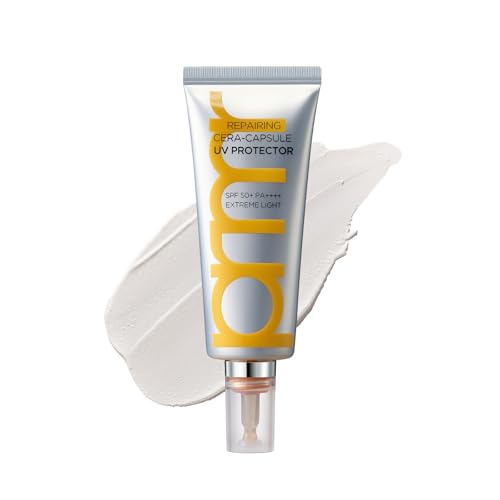 primera(プリメラ) リペアリング セラカプセル UVプロテクター SPF50+ PA++++ 40ml 日焼け止め UVカット韓国コスメ UVケア ペプチド レディース メンズ 顔 敏感肌