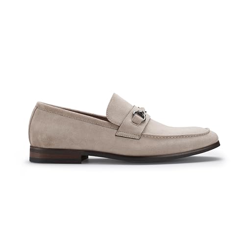 Image of Ferro Aldo Men's Premium Moc Toe Loafers | Casual & Dress Styles with Tassels & Horsebit Buckles