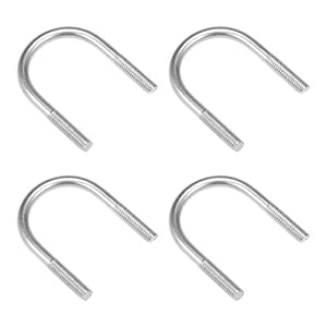 Sourcing Map M8 Edelstahl U-Bolzen 4 Stück