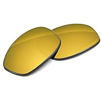 Tintart Lentes de substituição de desempenho compatíveis com Oakley Blender OO4059 policarbonato polarizado gravado-amarelo dourado