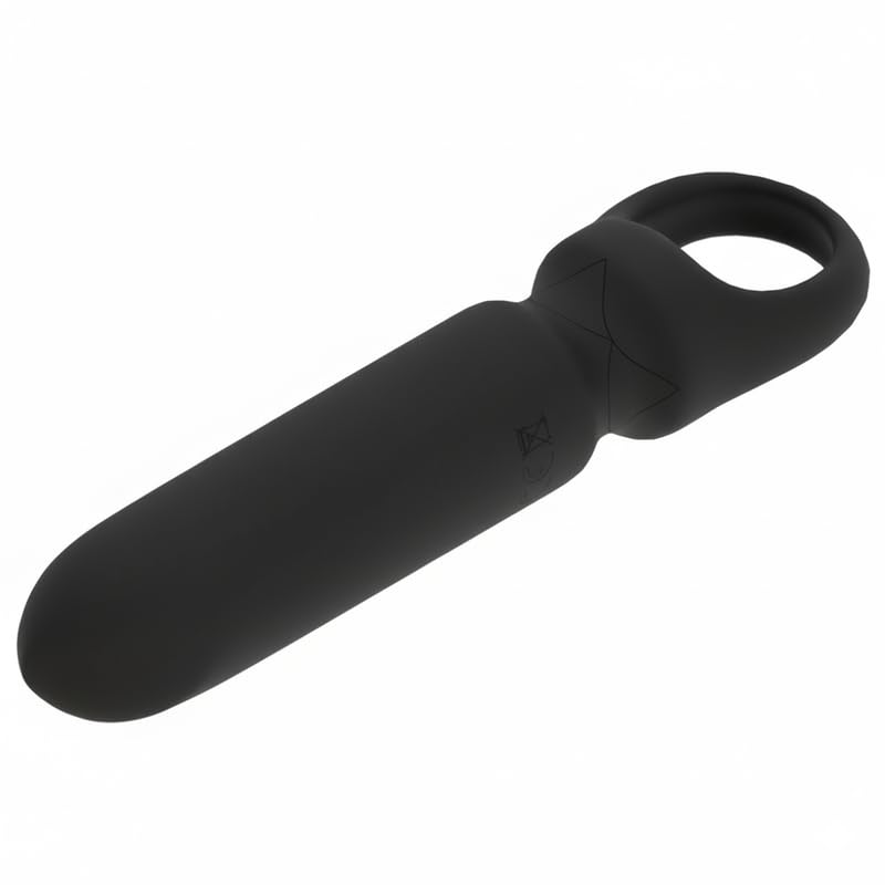 Image of ZYLLION sassy Finger Design Personal Massager for Body Relaxation|Multiple Modes|Quiet & Portable Handheld Massager|Rechargeable Massager for Neck Back| Shoulders & Muscle Relief - Black