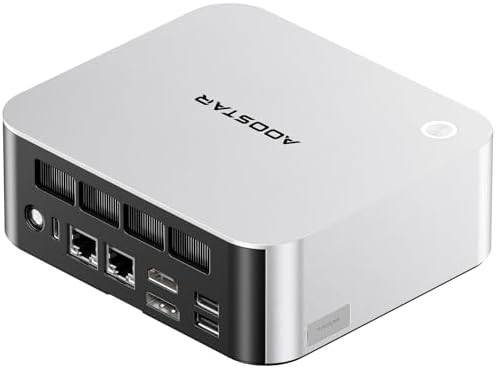 AOOSTAR Maco Mini-pc, MACO R7 6850H Mini Gaming PC, 24GB