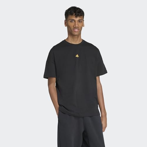 adidas Men's T-Shirt X Fortnite Graphic Loose, Black, XL