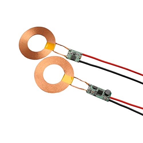 12V 23mm Distance Charging 5V 100mA~1.2A Output 42mm Coil Power Charger Transfer (42mm Coil)