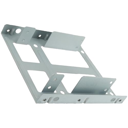 Soporte De Montaje Disco Sólido Aluminio Compatible con Ranuras para Unidad NAS PC Estándar 3 5 Pulgadas Marco Montaje Disco Duro Resistente A Golpes
