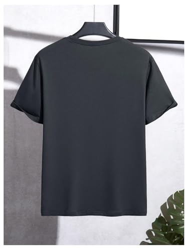 Image of RoseSeek Men's Color Block Short Sleeve Tee Shirts Casual Crewneck T Shirt Trendy Summer Tops
