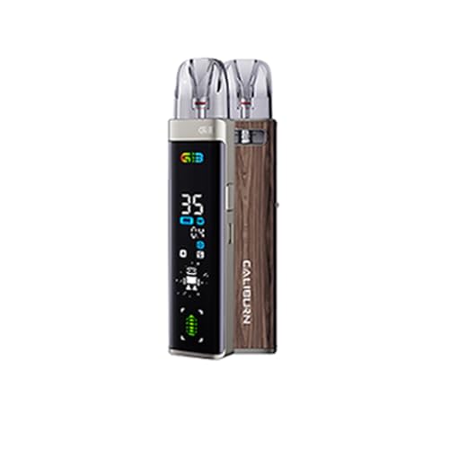 �y���K�i�zCaliburn G3 Pro Pod �d�q�^�o�R �J���o�[�� G3 �v�� �X�^�[�^�[�L�b�g 1000mAh�o�b�e���[ POD�^ 35W�̍ő�o�� �G�A�t���[������ TYPE-C�[�d �R���p�N�g vape �j�R�`���t���[ ���L�b�h�Ȃ� (Brow
