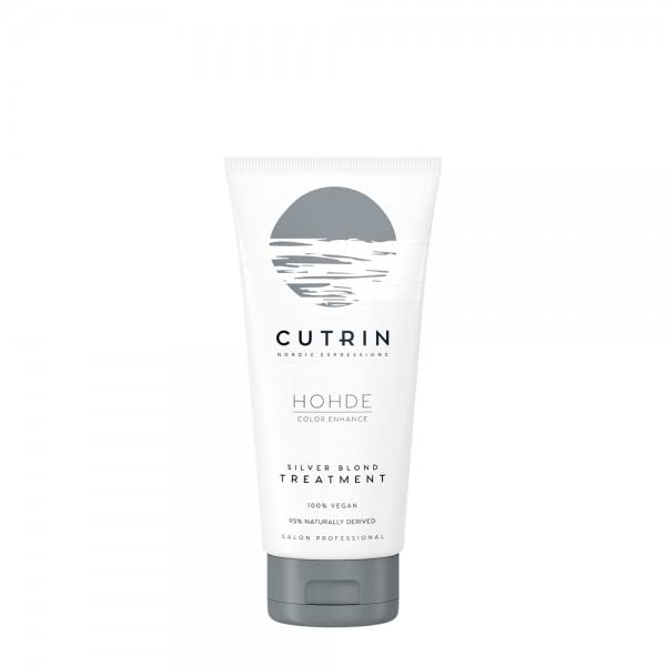 Hohde Silver Blonde Toning Treatment 200 ml Toning Mask for Bleached, Natural Blonde or Grey Hair