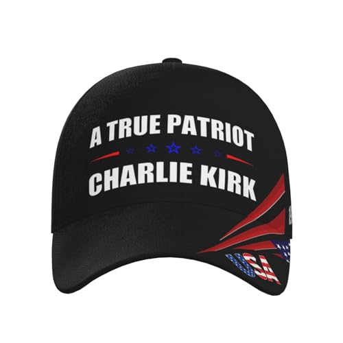 A True Patriot Charlie Kirk Gorra para Hombre miniatura 2