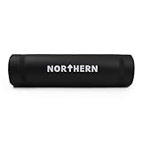 NORTHERN Yoga Mat Soft Foam 10mm Compact Lightweight Extra Thick Large Surface Gym Exercise Fitness Perfect for Pilates Gymnastics Workout Mat Non Slip Home Gym Training Equipment With Carry Strap