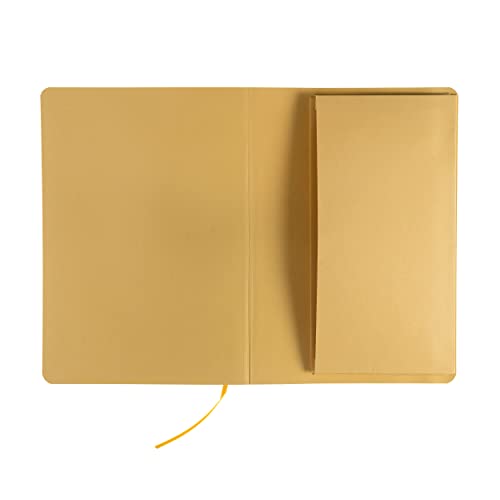 Cahier relié A5 ligné Fabriano Ecoqua Plus jaune pour vos notes quotidiennes - 6