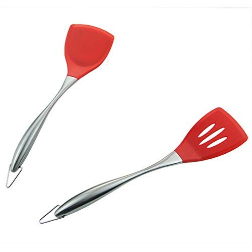 Buy we3 Kitchen Spatula Set Multipurpose Solid Set of 2 and Slotted
