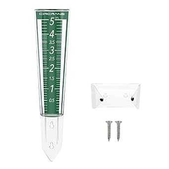 Circrane Regenmessgerät 12,7 cm Wetterbeständig